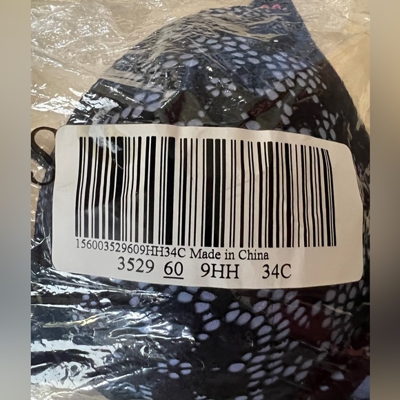 Victoria's Secret lace & daisy print push-up bikini top - 34C - NWT - Picture 9 of 10